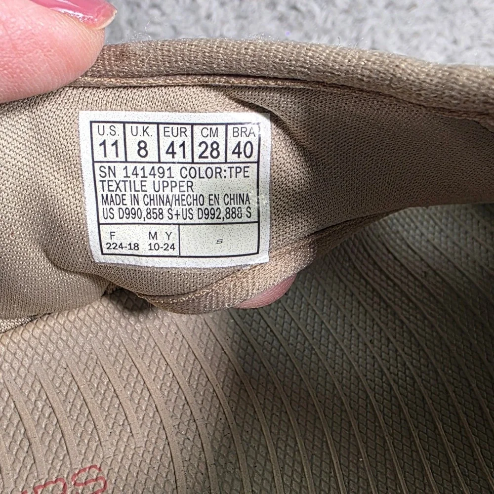 Skechers Slip-ins On-the-GO Hands Free GO Walk Flex Sandals Tan 11‎ NEW